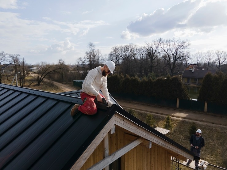 Residential roof replacement service