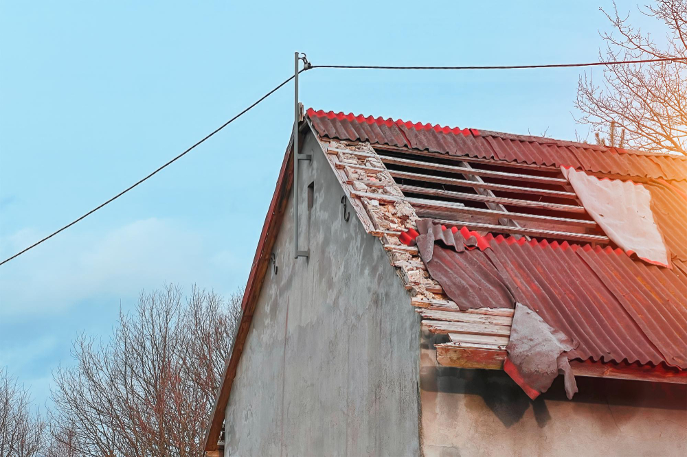 roof water damage repair